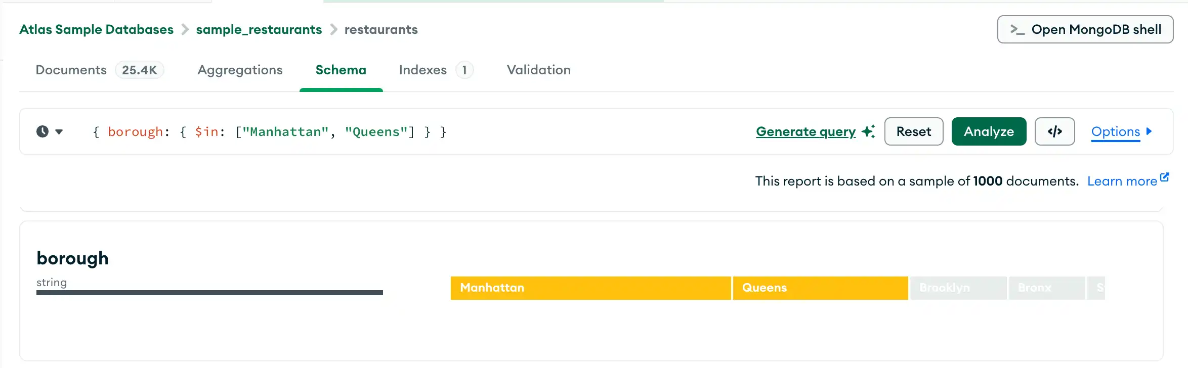 Exmaple of selecting multimple values for a field